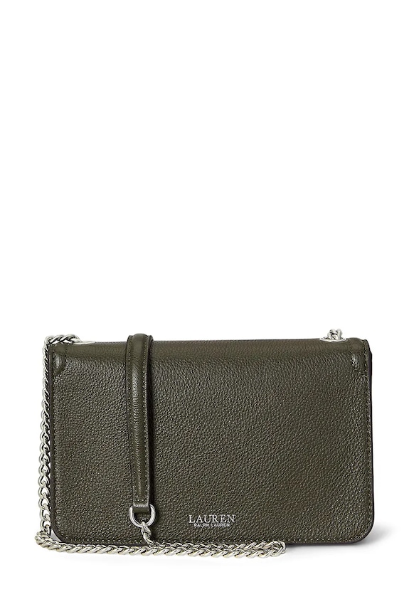Doplnky Kožená peňaženka Lauren Ralph Lauren 432977374 zelená