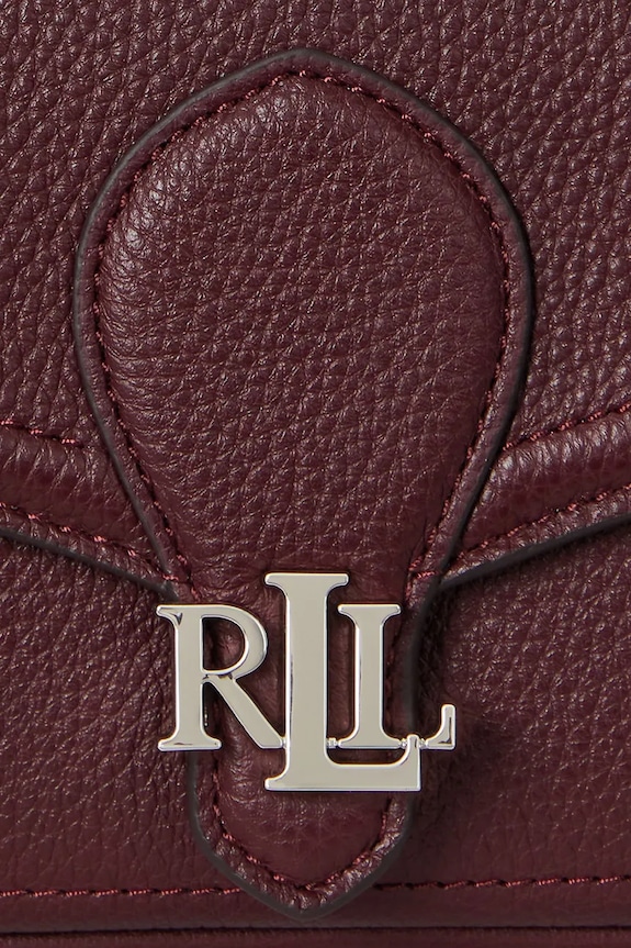 Kožená peňaženka Lauren Ralph Lauren 432977374 burgundské