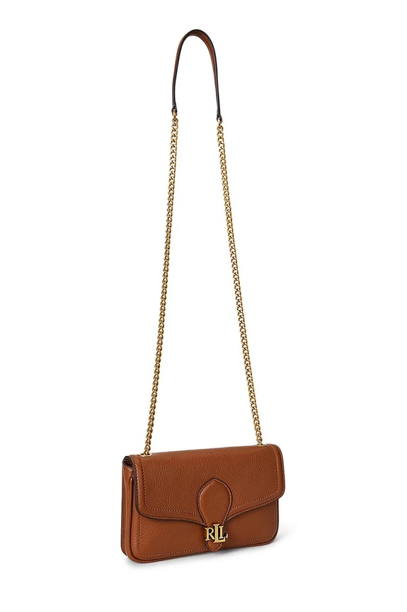 Lauren Ralph Lauren bőr pénztárca 432977374 barna AW25