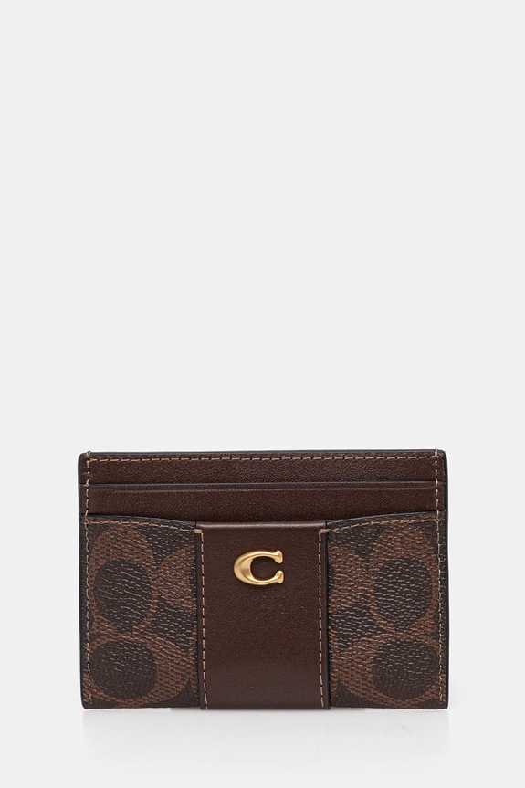 Etui za kartice Coach etui za kartice smeđa CBY80