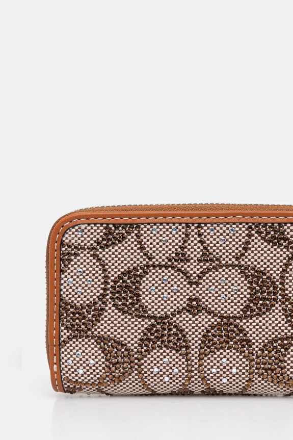Doplňky Peněženka Coach CX244 hnědá