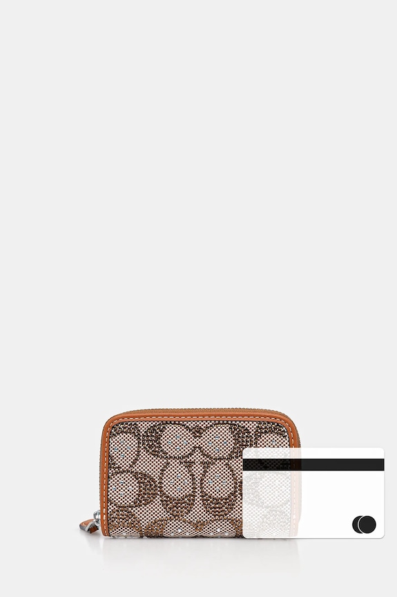 Peněženka Coach CX244 hnědá