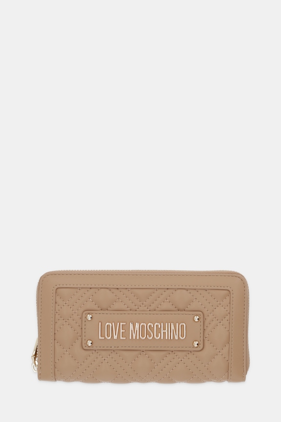 Портмоне Love Moschino изкуствена кожа кафяв JC5600PP0NLA0104