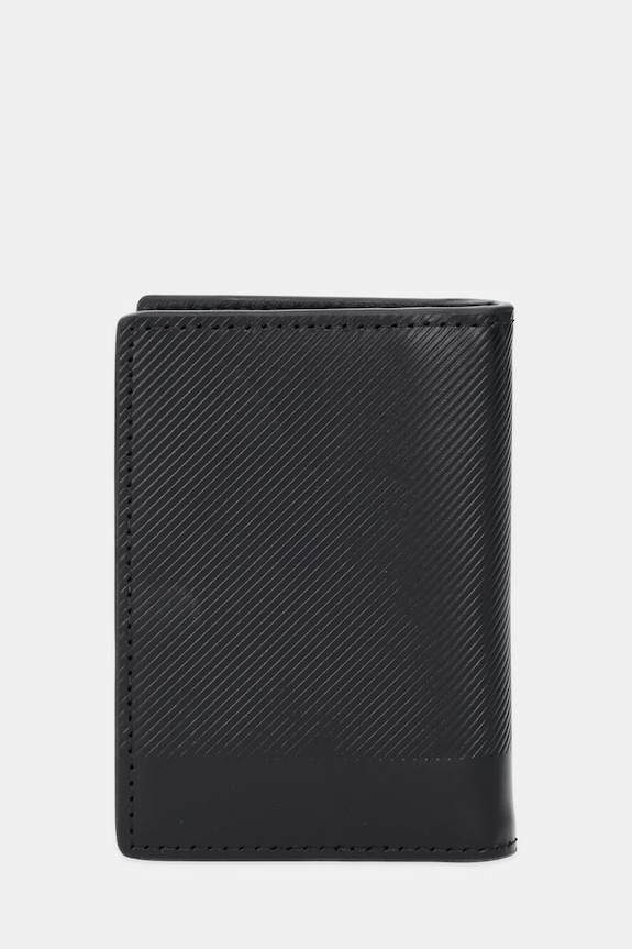 Kožni etui za kartice Tommy Hilfiger AM0AM13511 crna AW25