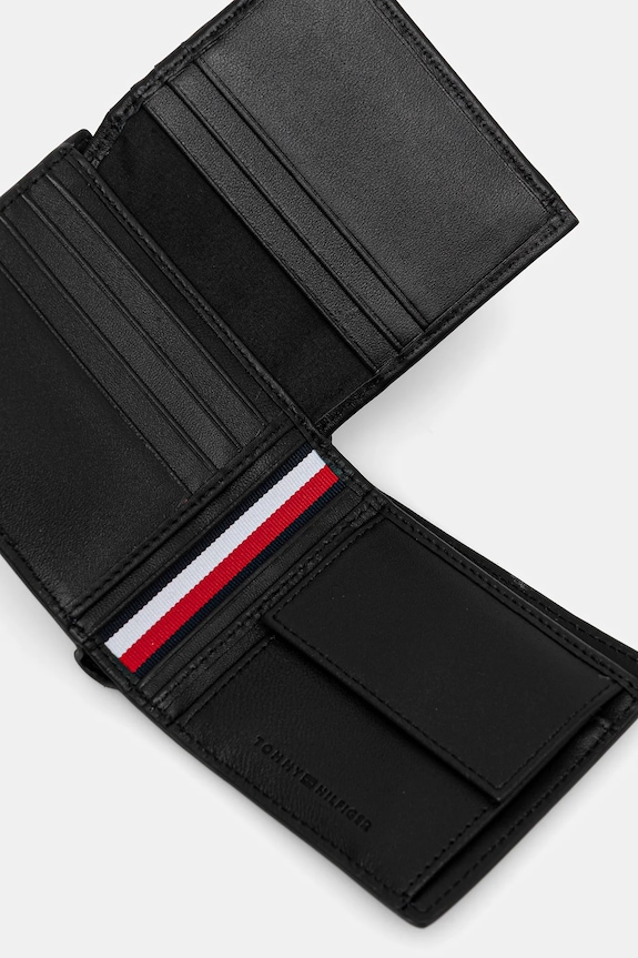 Dodaci Kožni novčanik Tommy Hilfiger AM0AM13515 crna