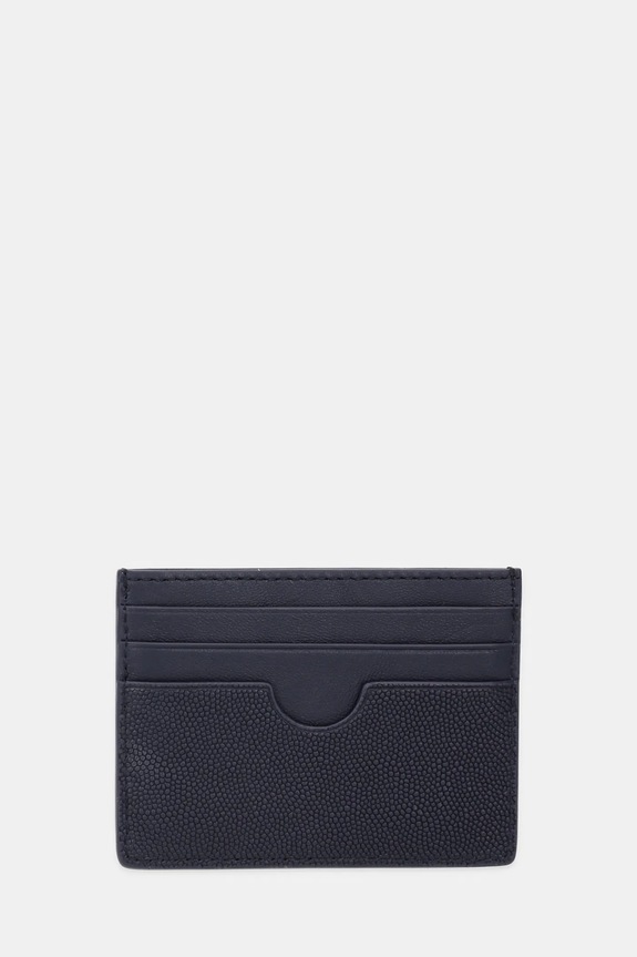 Kožni etui za kartice Tommy Hilfiger AM0AM13517 mornarsko plava AW25