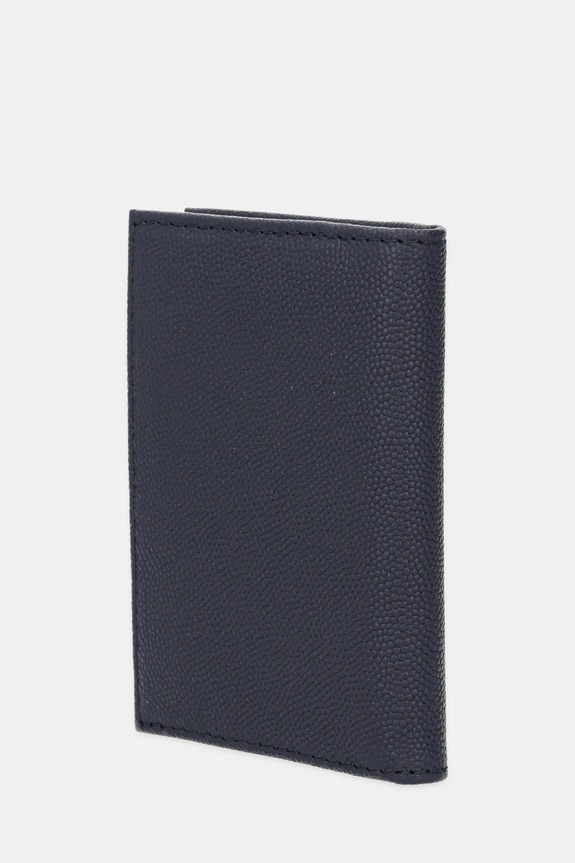 Tommy Hilfiger portacarte in pelle AM0AM13522 blu navy AW25