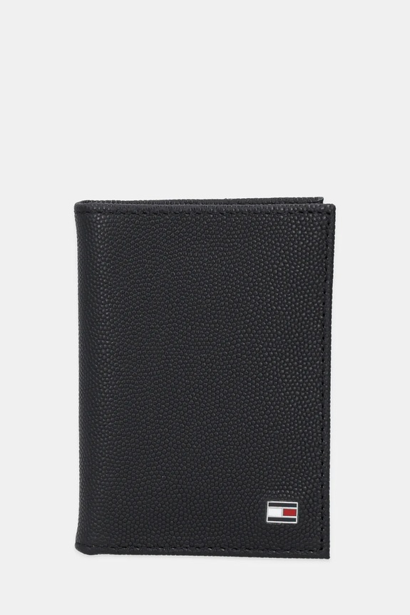 Kožni etui za kartice Tommy Hilfiger etui za kartice crna AM0AM13522