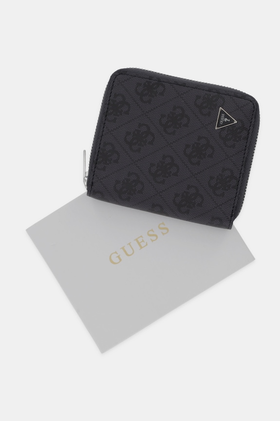 Kožená peňaženka Guess MILANO SMMALO.LEA02 čierna