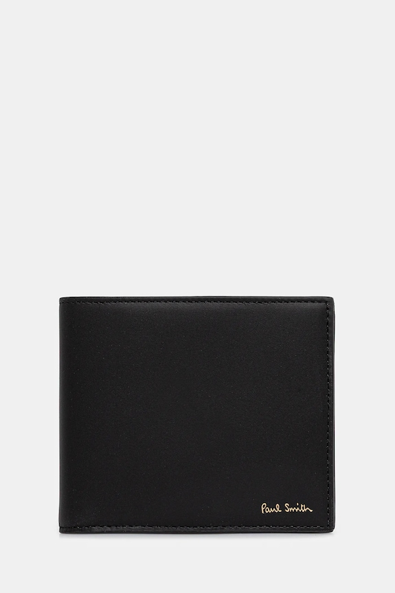 Paul Smith portfel skórzany 0 skóra licowa czarny M1A.4833.CMULTI