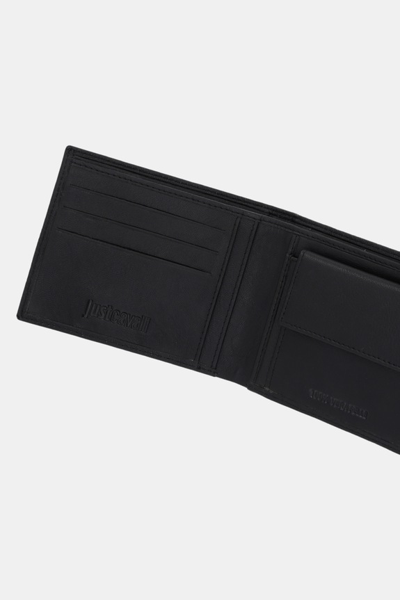 Just Cavalli portafoglio in pelle nero 79QA5PZ3.ZP361
