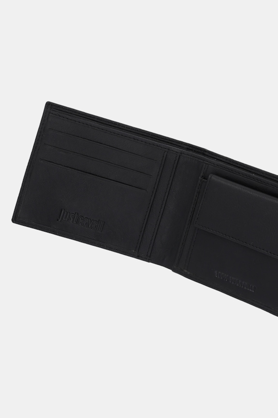 Just Cavalli portafoglio in pelle nero 79QA5PZ3.ZP361