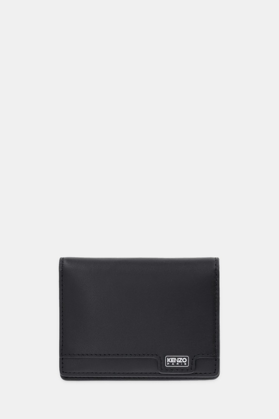 Kenzo etui na karty skórzane etui na karty czarny FF68PM801L40