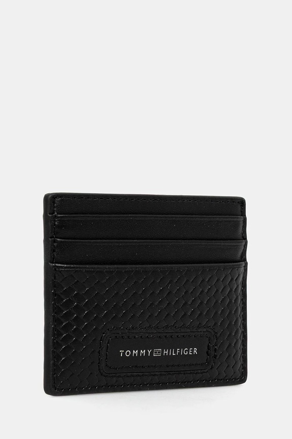 Tommy Hilfiger carcasă din piele AM0AM13725 negru AW25
