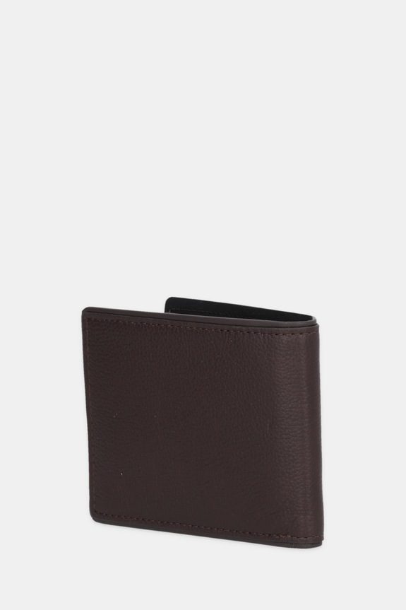 Δερμάτινο πορτοφόλι Tommy Hilfiger AM0AM13739 καφέ AW25