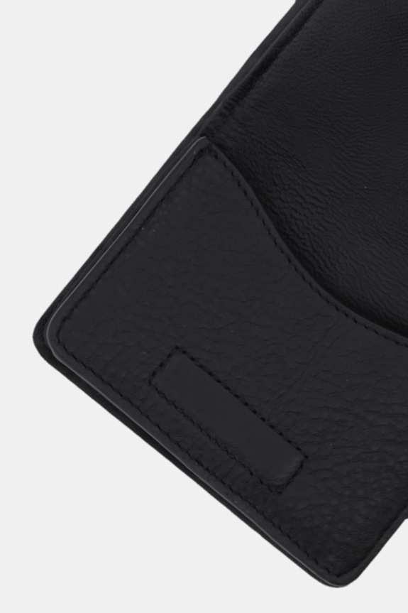 Tommy Hilfiger etui na karty skórzane czarny AM0AM13840