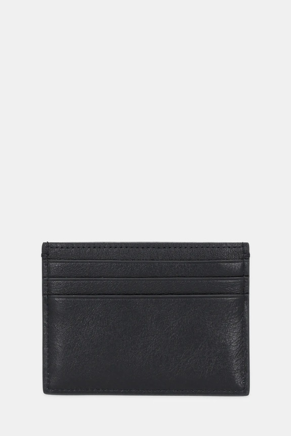 Kožni etui za kartice Calvin Klein LV04G1070G crna AW25