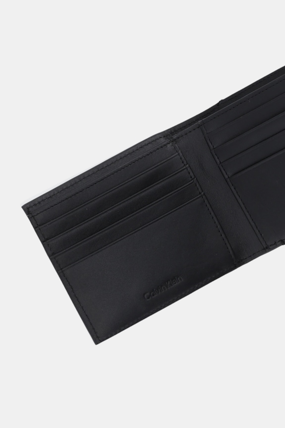 Calvin Klein portfel skórzany czarny LV04D1066G