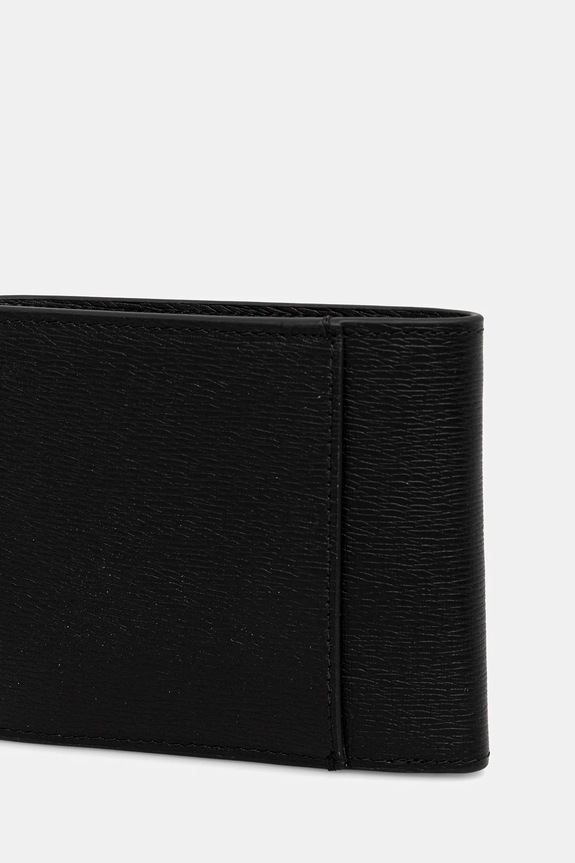Kožená peněženka Calvin Klein LV04D1072G černá NC25