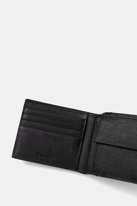 Doplňky Kožená peněženka Calvin Klein LV04D1072G černá