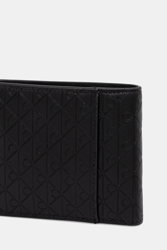 Calvin Klein bőr pénztárca LV04D1129G fekete NC25