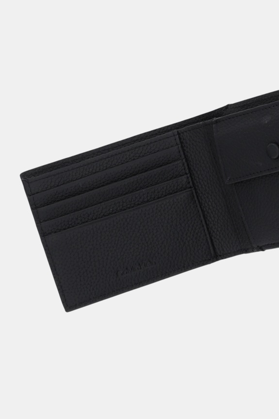Δερμάτινο πορτοφόλι Calvin Klein μαύρο LV04D1138G