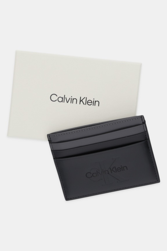 Calvin Klein carcasă din piele negru LV04D1154G