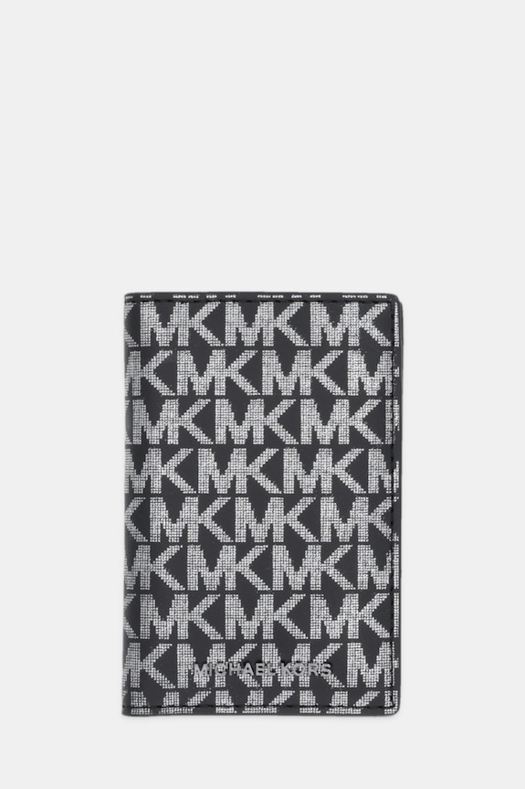 Michael Kors carcasa cardului husă de card negru 39F5LHDD1L