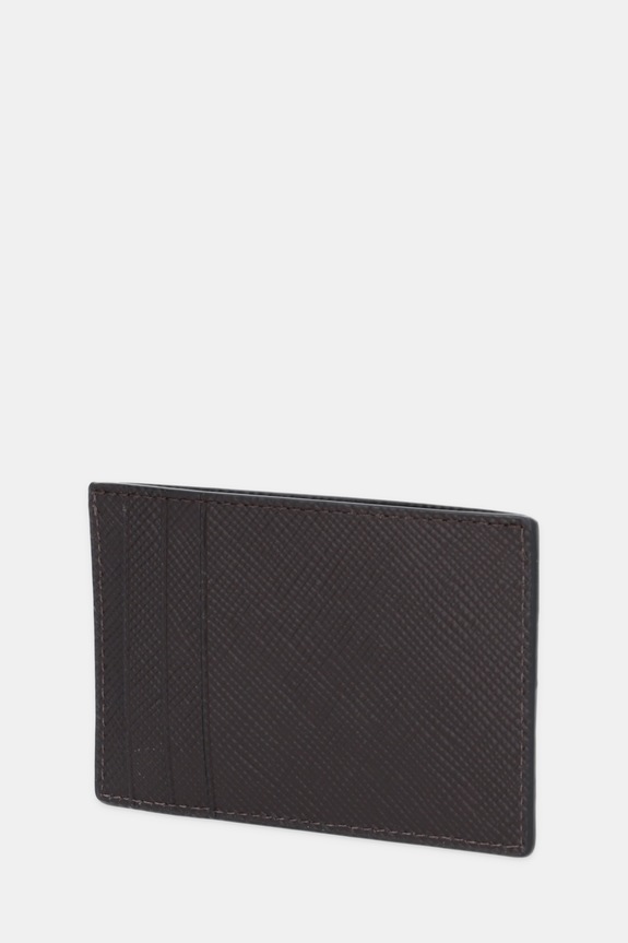 Δερμάτινη θήκη για κάρτες Michael Kors 39S5LEDD0L καφέ AW25