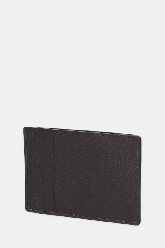 Δερμάτινη θήκη για κάρτες Michael Kors 39S5LEDD0L καφέ AW25
