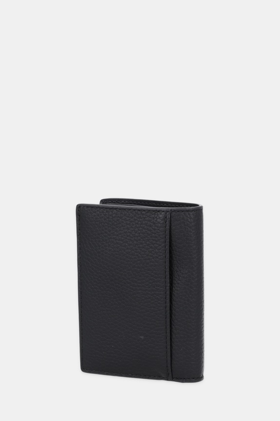 Usnjena denarnica Michael Kors 39F5LHDF0L črna AW25