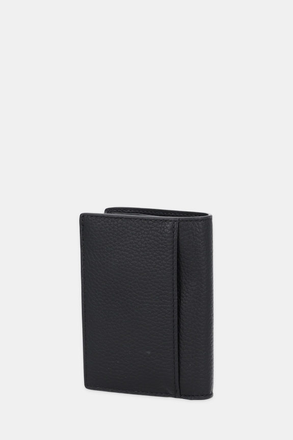 Usnjena denarnica Michael Kors 39F5LHDF0L črna AW25