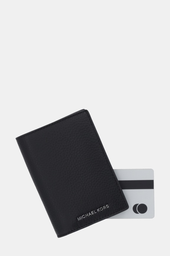 Usnjena denarnica Michael Kors črna 39F5LHDF0L