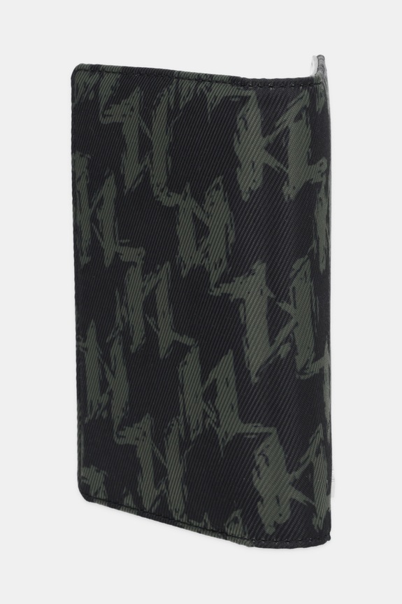 Karl Lagerfeld portfel K/MONOGRAM A4M32049 czarny AW25