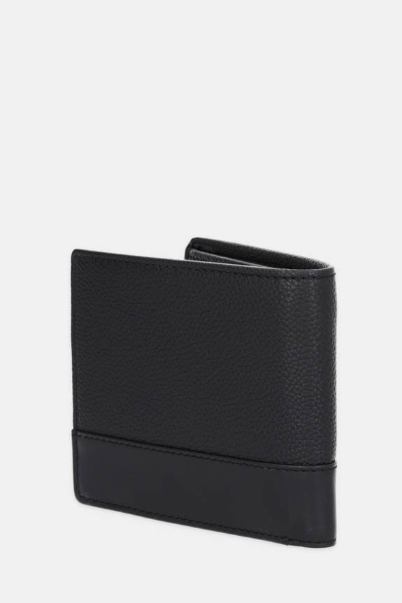 HUGO portofel de piele Quantic_4cc Coin 50548315 negru SS26