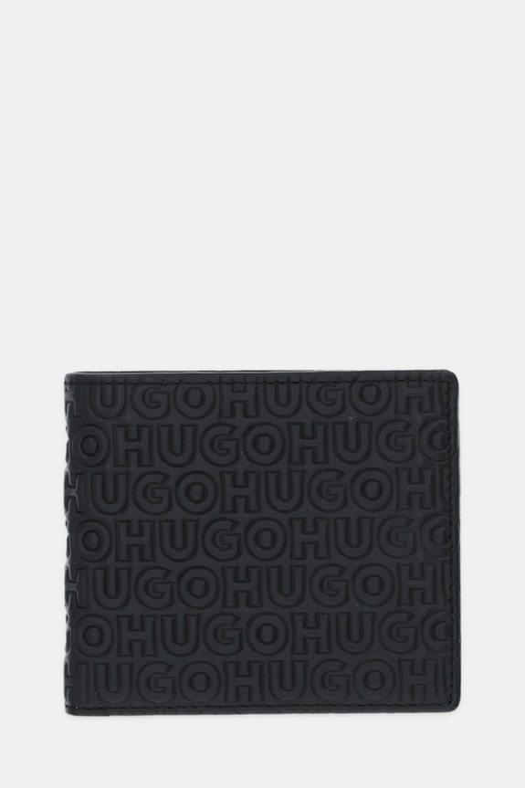 HUGO portofel de piele Ethon HI_M_8cc piele negru 50552780