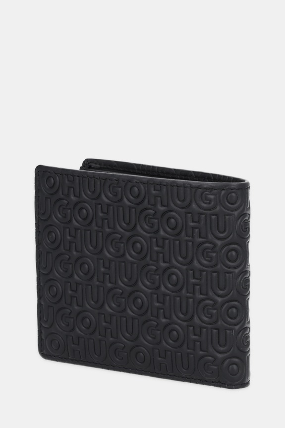 HUGO portofel de piele Ethon HI_M_8cc 50552780 negru AW25