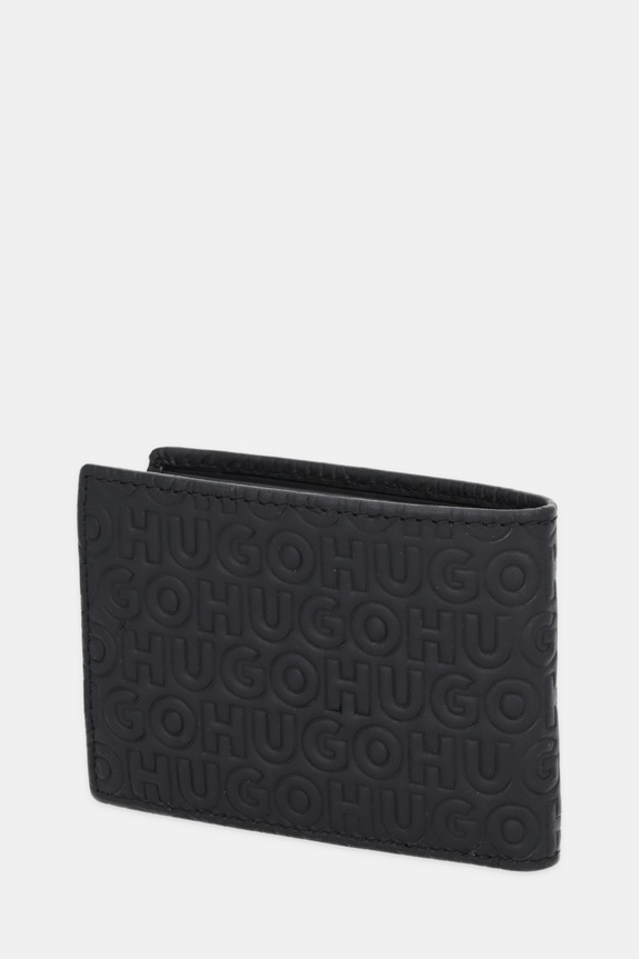 HUGO portofel de piele Ethon HI_M_6cc 50552783 negru AW25