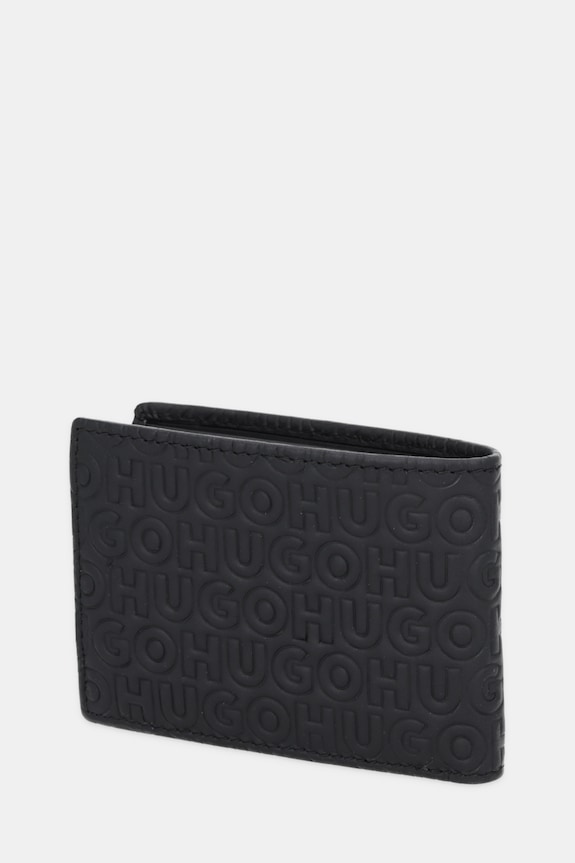HUGO portofel de piele Ethon HI_M_6cc 50552783 negru AW25