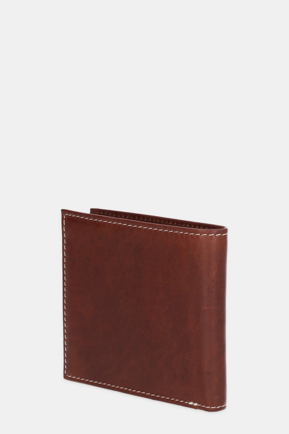 Barbour portofel de piele MLG0074 maro AW25