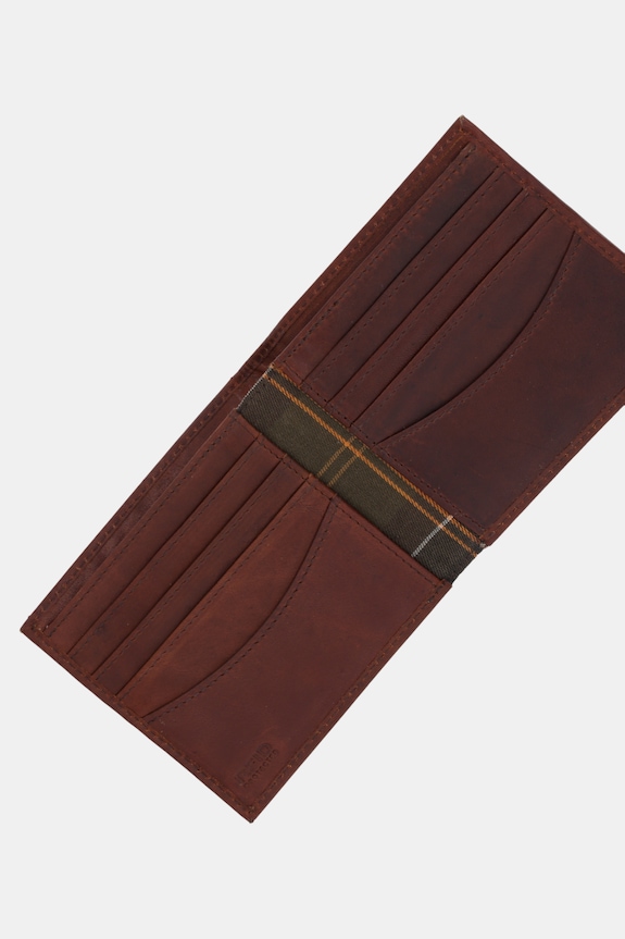 Accesorii Barbour portofel de piele MLG0074 maro