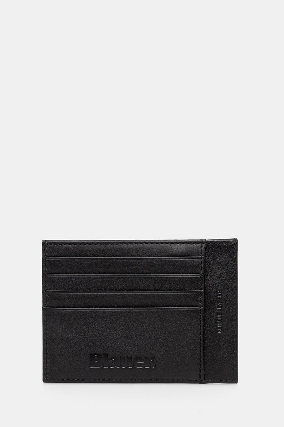 Blauer carcasă din piele husă de card negru CPV01