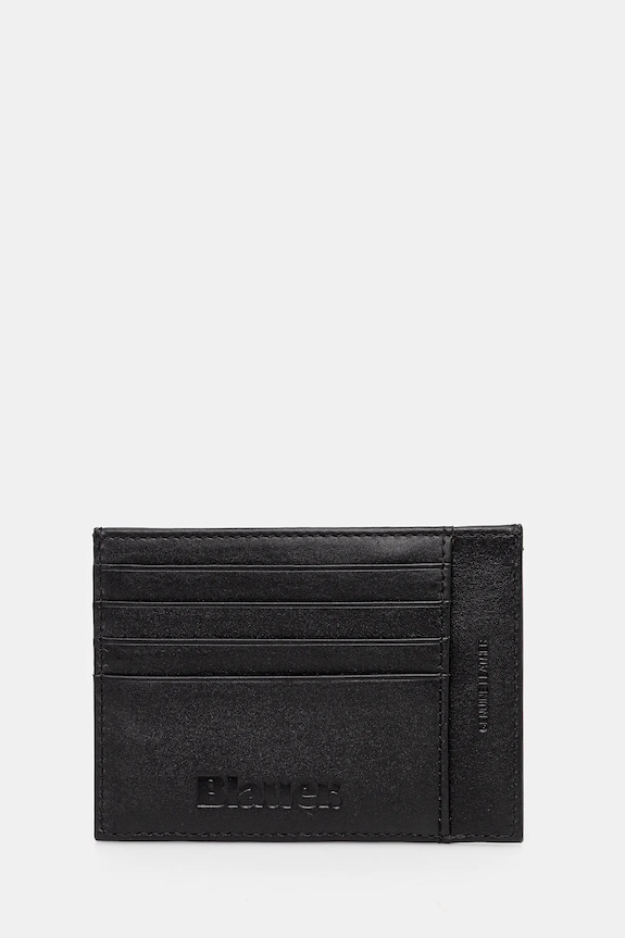 Blauer carcasă din piele husă de card negru CPV01