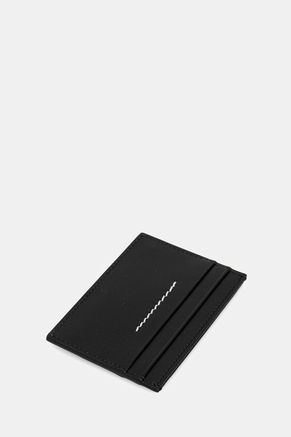 Accessories MM6 Maison Margiela leather card holder SA5UI0026.P8622.T8013 black