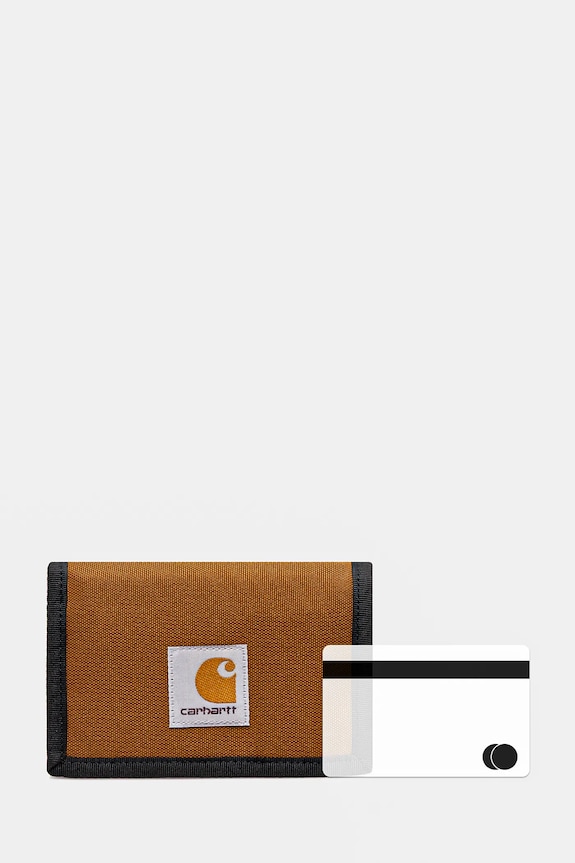 Novčanik Carhartt WIP Alec Wallet smeđa I031471.HZXX