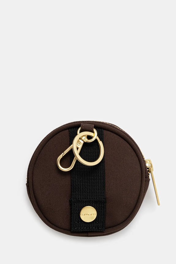Peněženka Carhartt WIP Clarton Zip Wallet I033780.47XX hnědá AW25