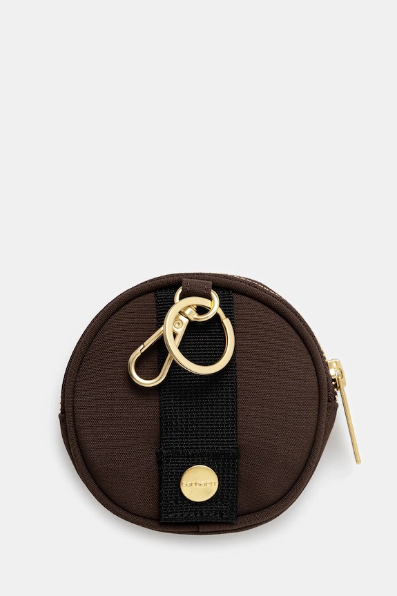 Peněženka Carhartt WIP Clarton Zip Wallet I033780.47XX hnědá AW25