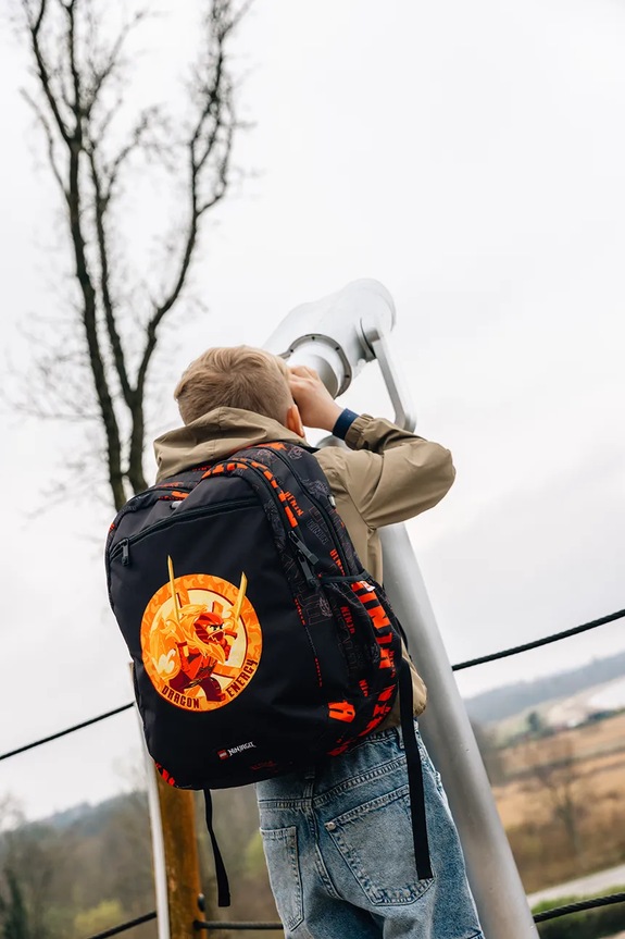 Παιδικό σακίδιο Lego NINJAGO υφασμάτινο μαύρο 10030.9BYA