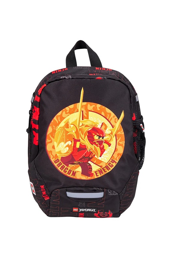 Παιδικό σακίδιο Lego NINJAGO 10030.9BYA μαύρο AW25