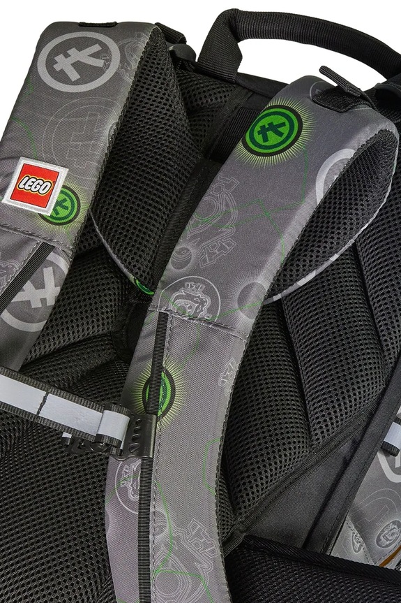 Παιδικό σακίδιο Lego NINJAGO γκρί 20209